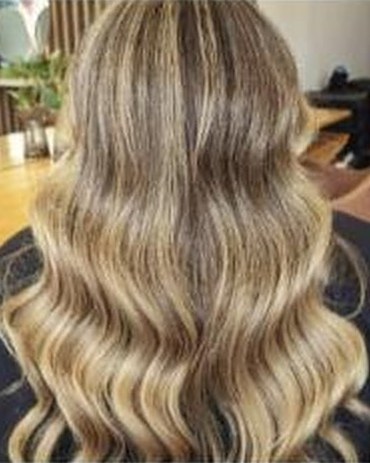Blonde balayage